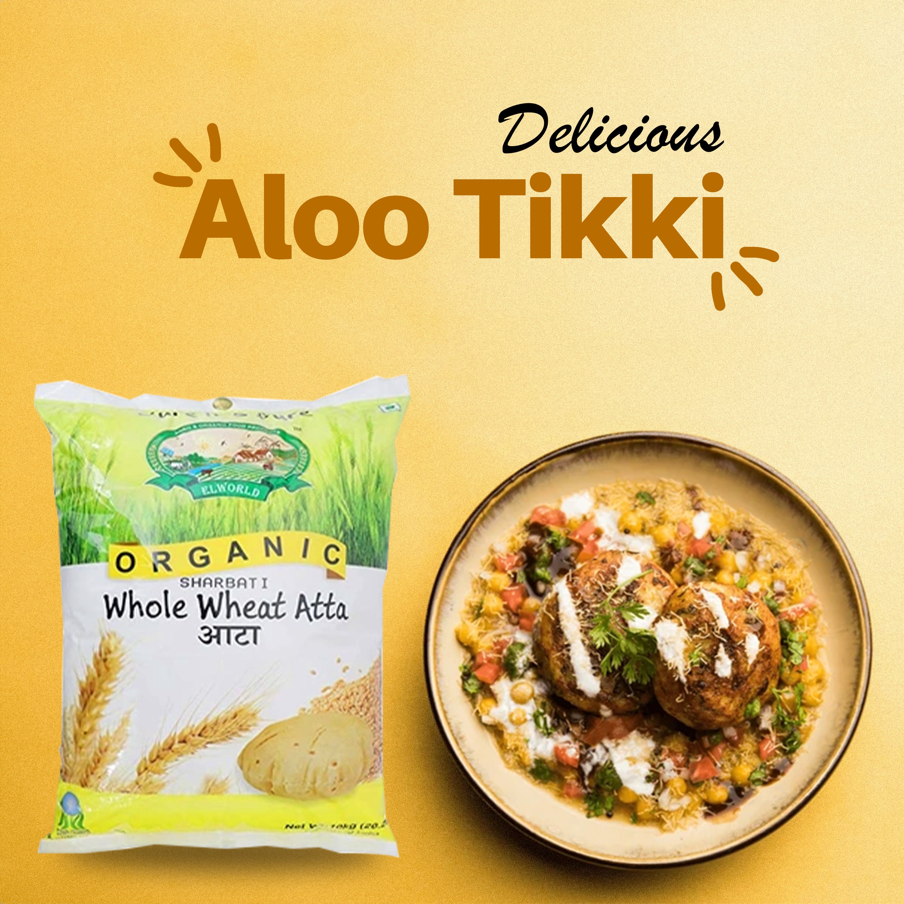 How to Make Delicious Aloo Tikki with Elworld Organic Ingredients