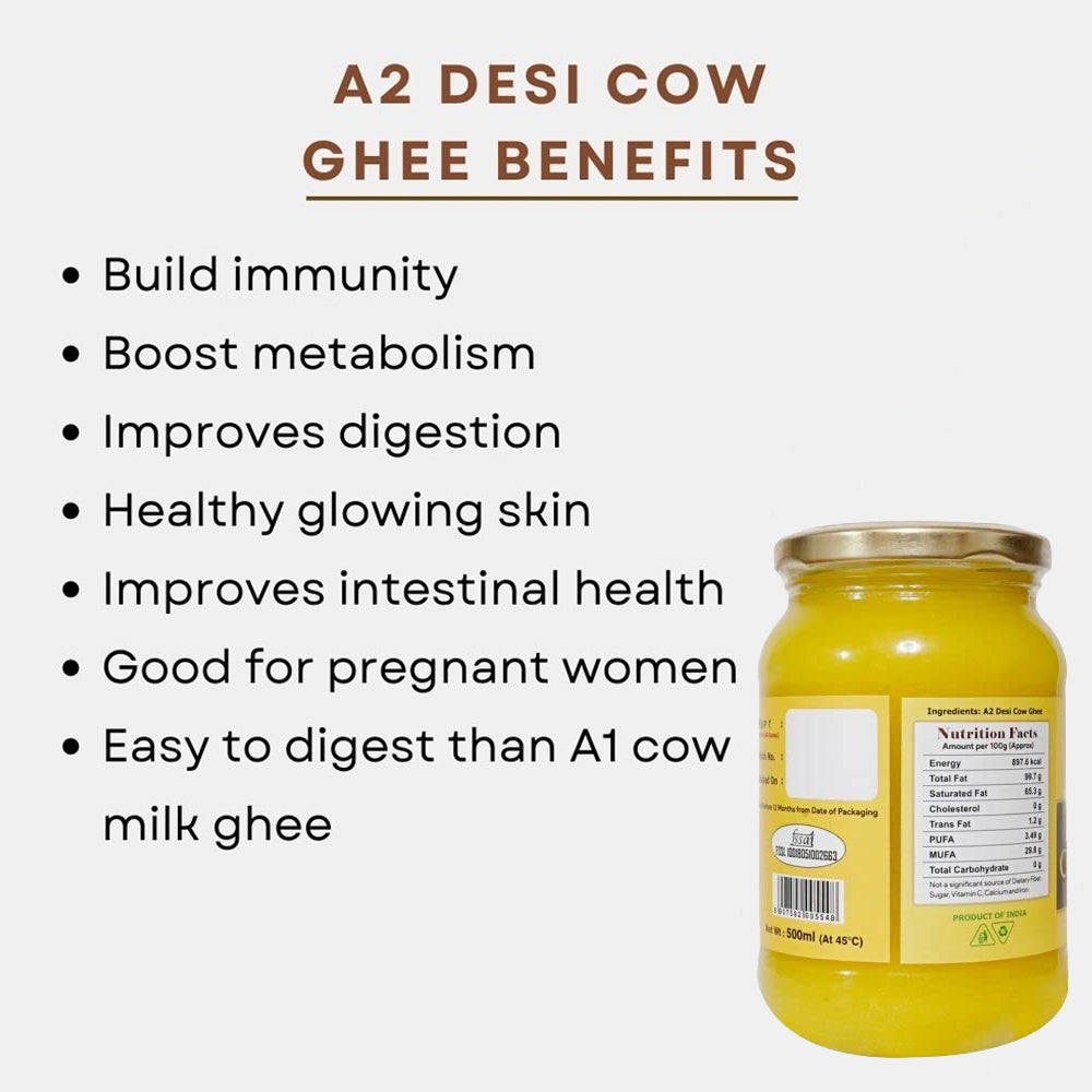 Elworld Agro & Organic Food Products A2 Desi Cow Ghee