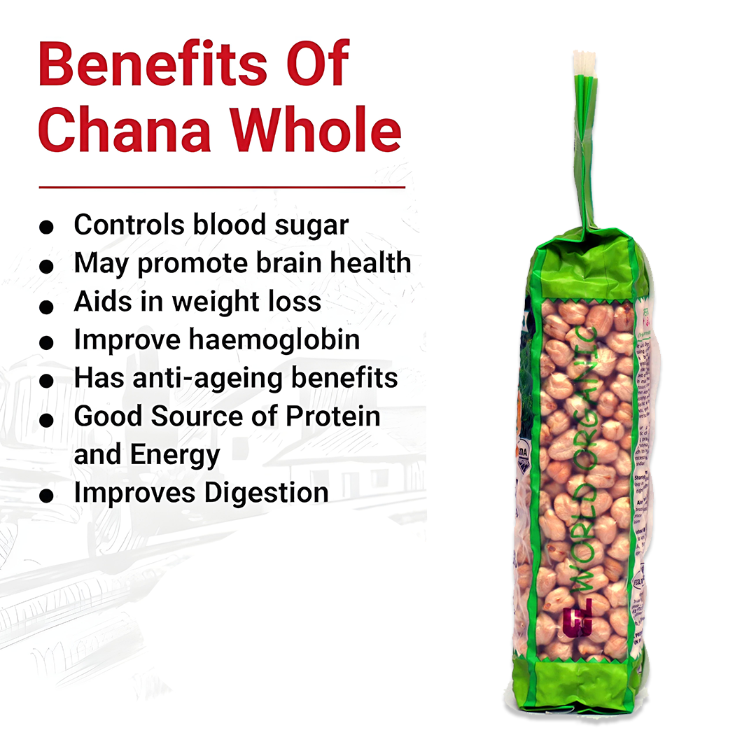 Elworld Agro & Organic Food Products Chana Whole
