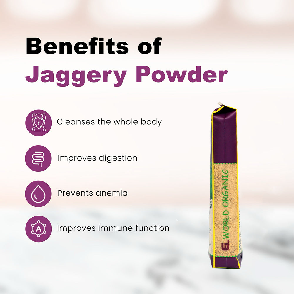 Elworld Agro & Organic Food Products Jaggery Powder 500 g