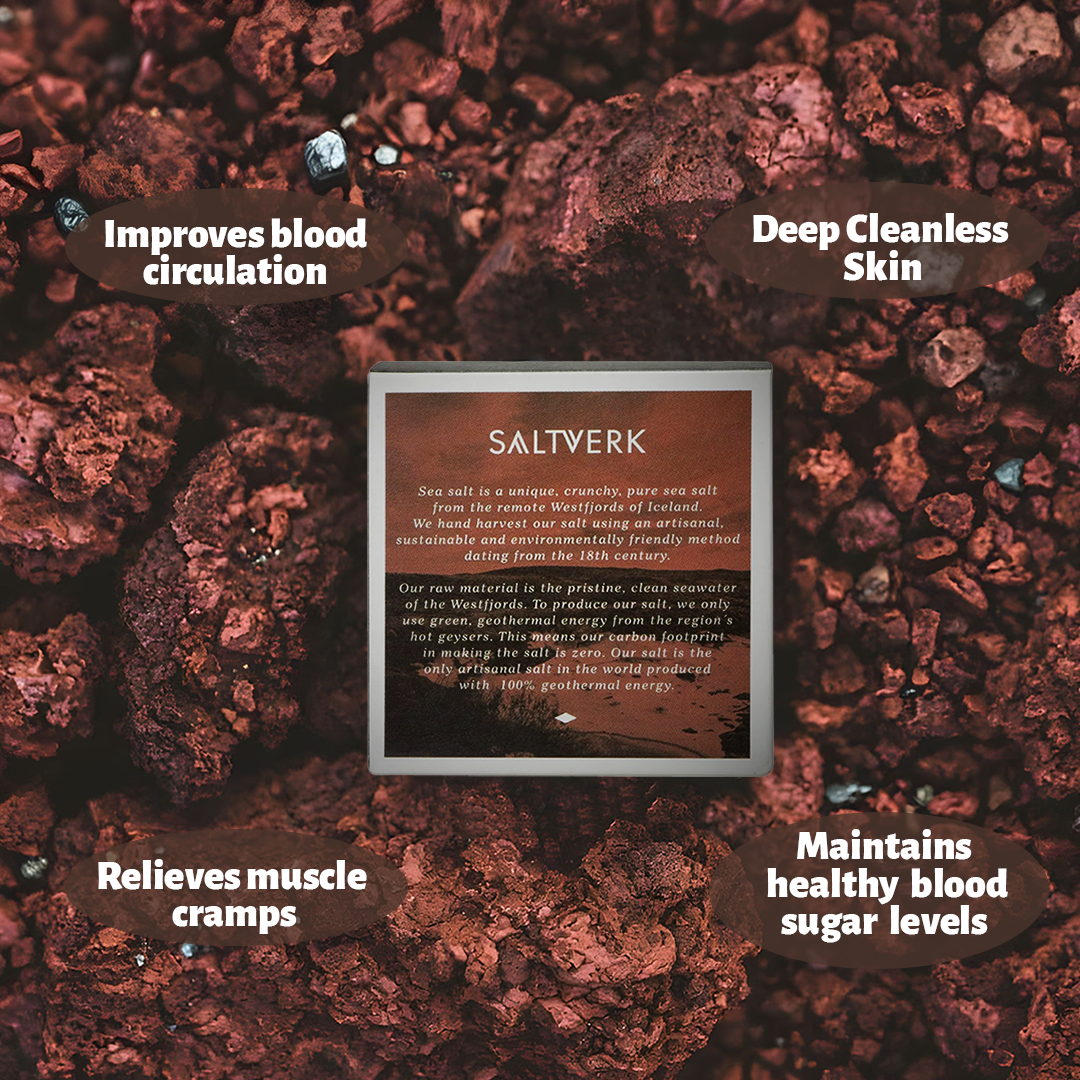 Elworld Agro & Organic Food Products Lava Salt - 120 g