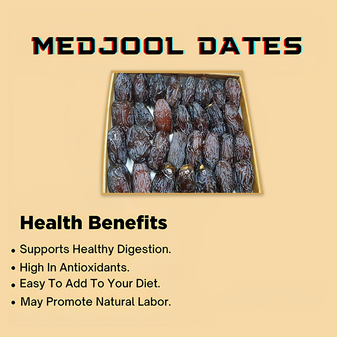 Elworld Agro & Organic Food Products Medjoul Dates 500 g