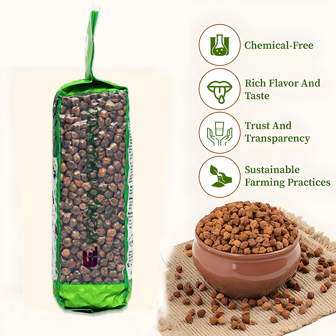 Elworld Agro & Organic Food Products Chana Whole - Elworld Organic