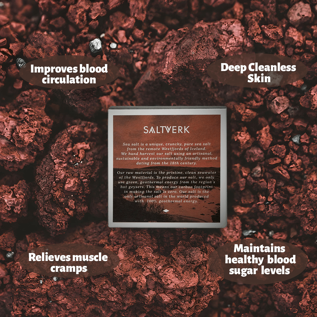 Elworld Agro & Organic Food Products Lava Salt - 120 g - Elworld Organic