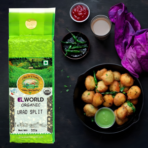 Elworld Agro & Organic Food Products Urad Split - Elworld Organic