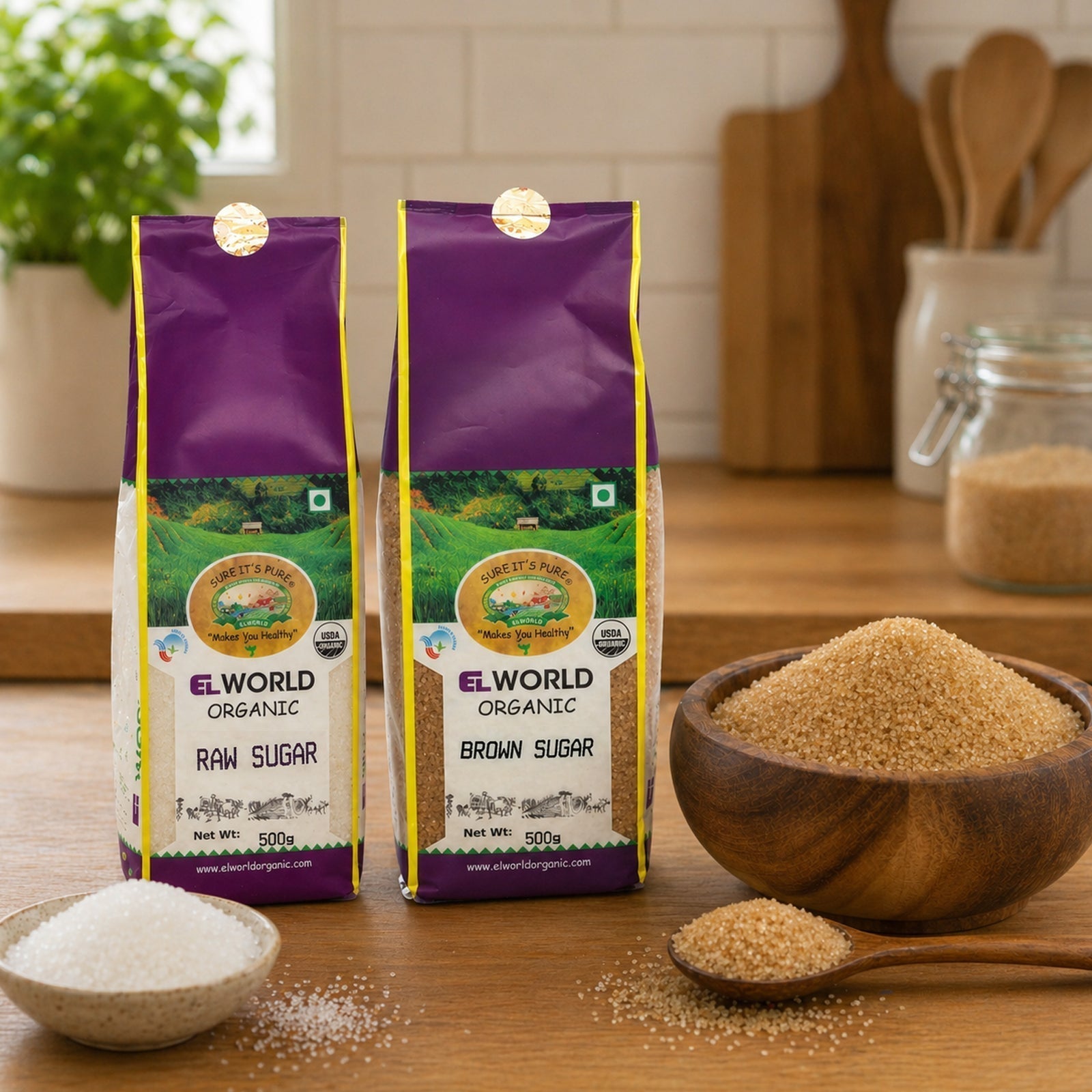 Brown Sugar vs White Sugar: Why Elworld Organic Wins Every Time - Elworld Organic