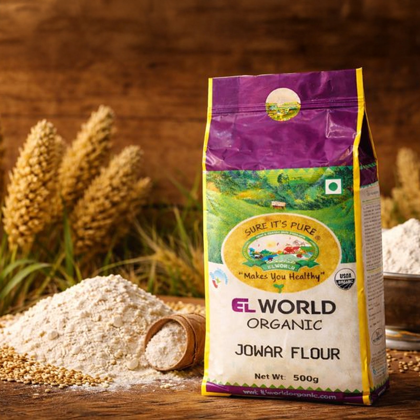 Jowar Flour: Healthy Recipes & Benefits| elworldorganic - Elworld Organic