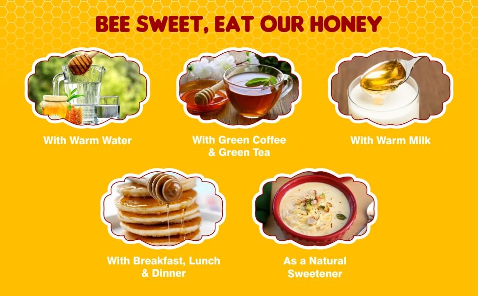 Elworld Agro & Organic Food Products Wild Honey - 400 GRM