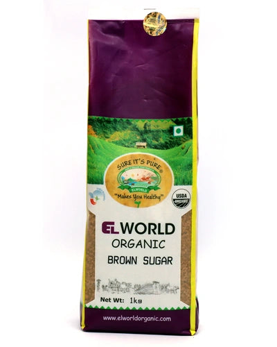 ELWORLD AGRO & ORGANIC FOOD PRODUCTS BROWN SUGAR 1 KILOGRAM