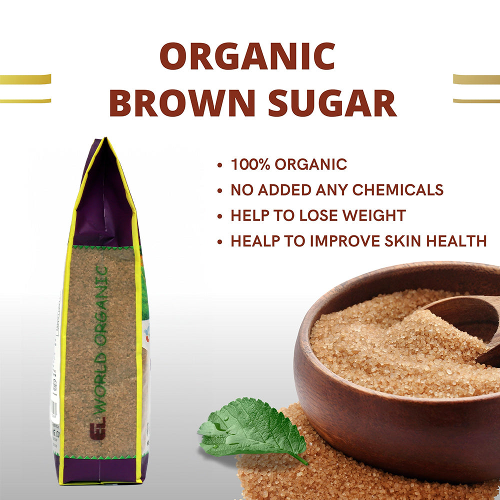 Elworld Agro & Organic Food Products Brown Sugar