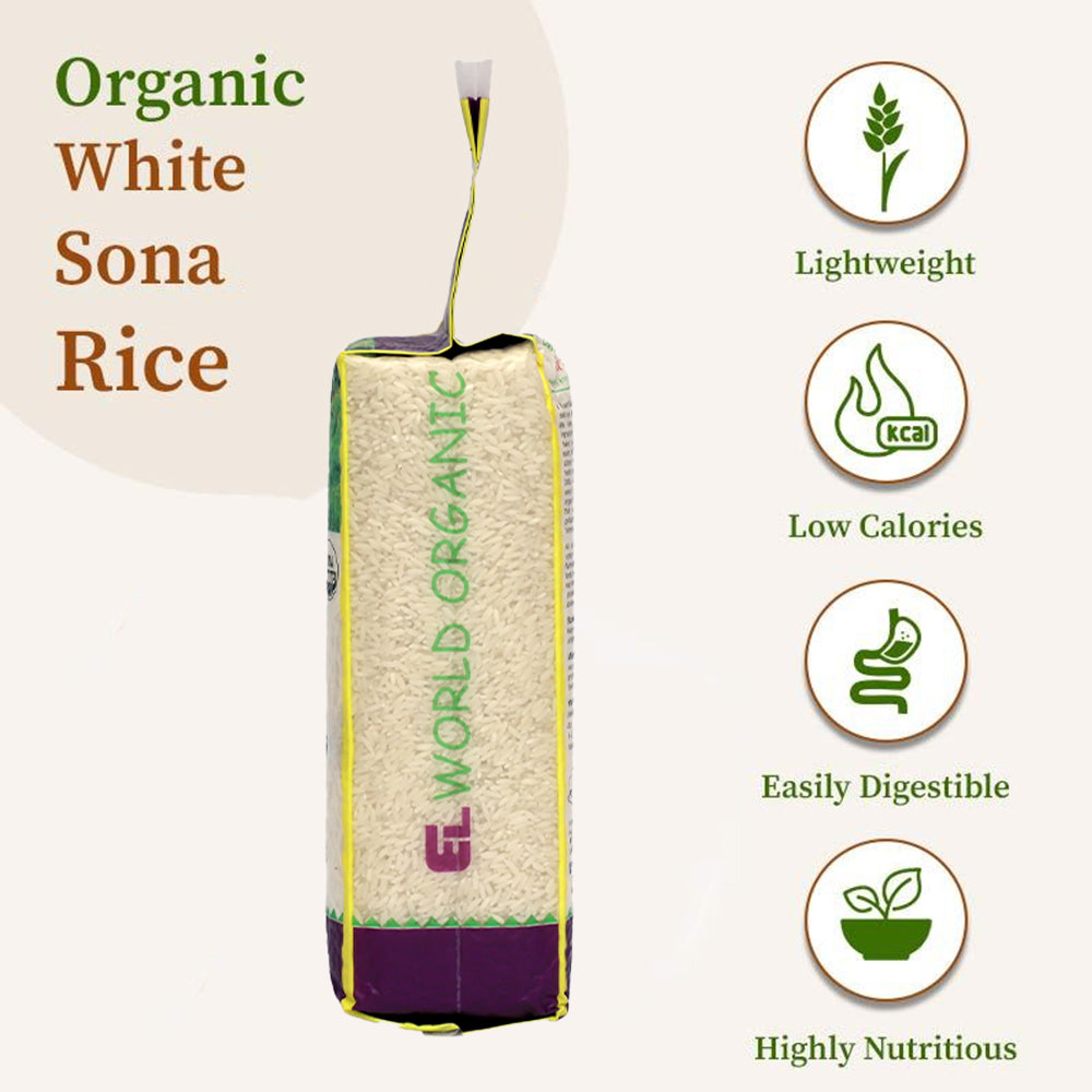Elworld Agro & Organic Food Products Telangana Sona Rice