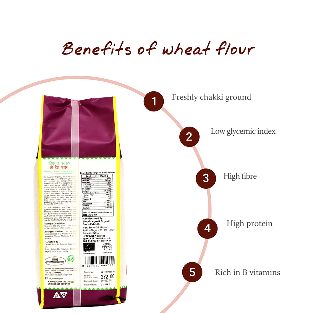 Elworld Agro & Organic Food Products Whole Wheat Flour