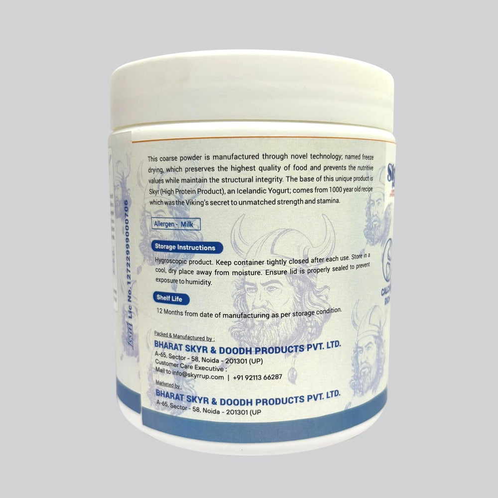 Freeze Dried Skyr – Instant Pre Mix High Protein Powder (Original) – 300g