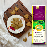 Elworld Agro & Organic Food Products Bajra Flour 500g - Elworld Organic