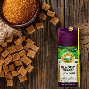 ELWORLD AGRO & ORGANIC FOOD PRODUCTS BROWN SUGAR 1 KILOGRAM - Elworld Organic