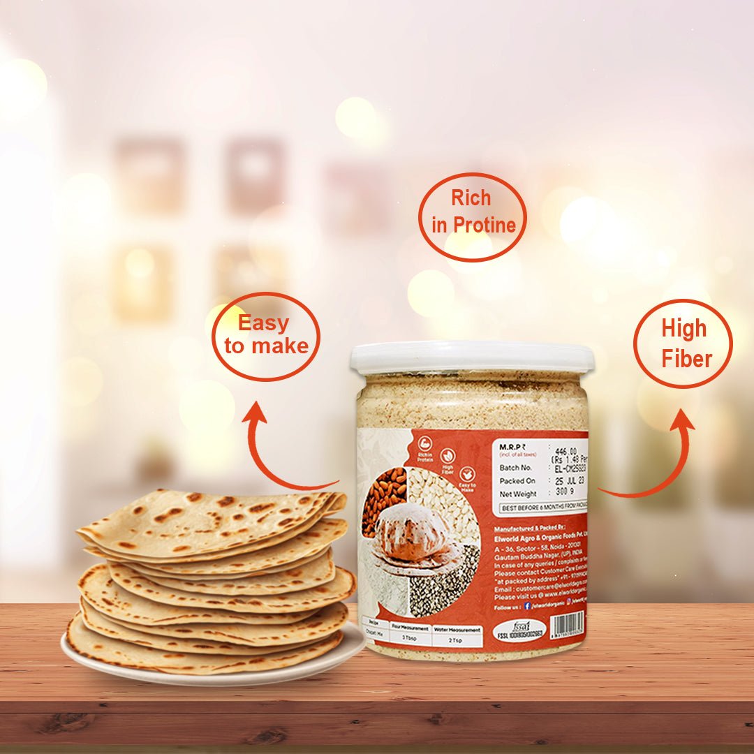 Elworld Agro & Organic Food Products Chapati Mix - Elworld Organic