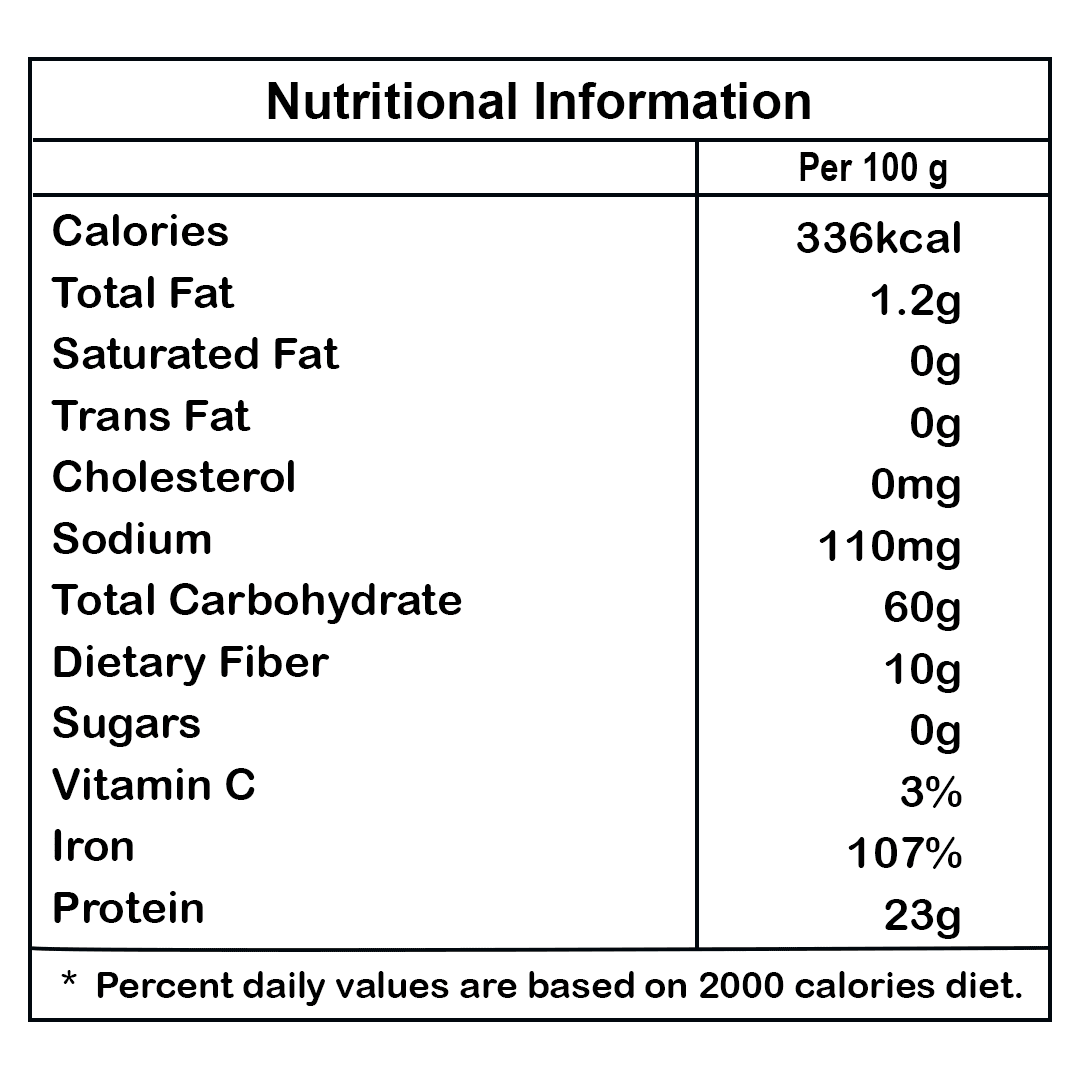 Elworld Agro & Organic Food Products Cowpea 500 g - Elworld Organic
