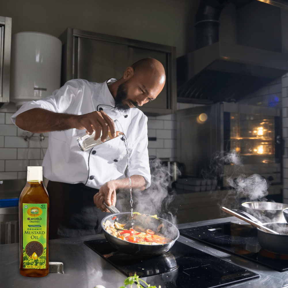 Elworld Agro & Organic Food Products Mustard Oil - Elworld Organic