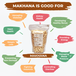 Elworld Agro & Organic Food Products Natural Makhana/Foxnut - Elworld Organic