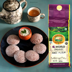 Elworld Agro & Organic Food Products Ragi Flour 500 g - Elworld Organic