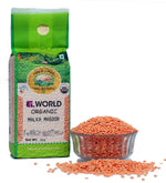 Elworld Agro & Organic Food Products Red Lentil Malka Masoor - Elworld Organic