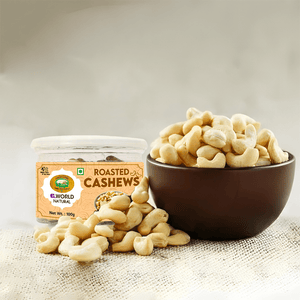 Elworld Agro & Organic Food Products Roasted Cashews(Natural) 100 g - Elworld Organic