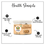 Elworld Agro & Organic Food Products Roasted Cashews(Natural) 100 g - Elworld Organic