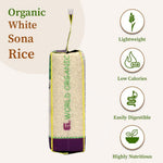 Elworld Agro & Organic Food Products Telangana Sona Rice - Elworld Organic