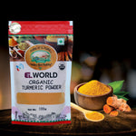 Elworld Agro & Organic Food Products Turmeric/Haldi Powder - Elworld Organic