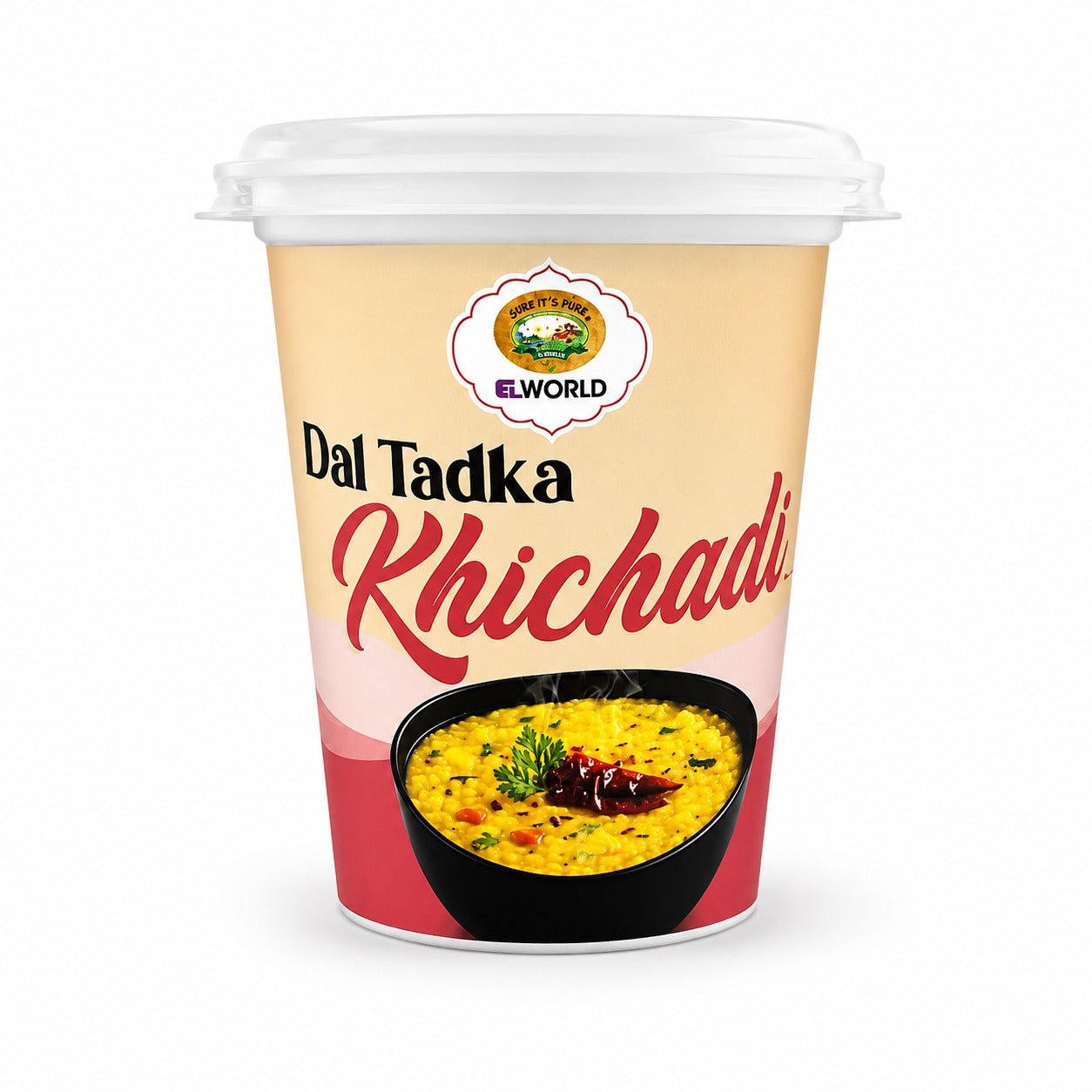 ELWORLD Ready-to-Eat Dal Tadka Khichdi- 70g - Elworld Organic