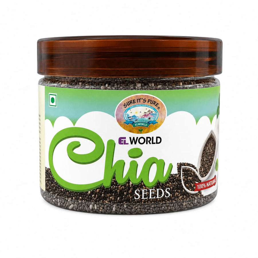 Organic Chia Seeds - 160g/200g/300g - Elworld Organic